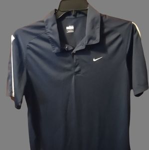Nike fit dry men's medium golf polo shirt